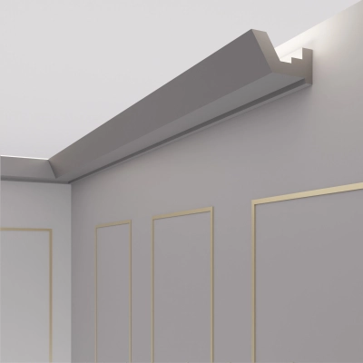 Stuckleiste LED , LED Profil - OL-43 Grau